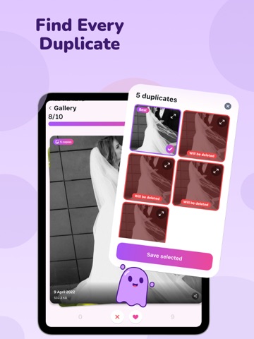 Picmori: Gallery Cleaner iPad screenshot