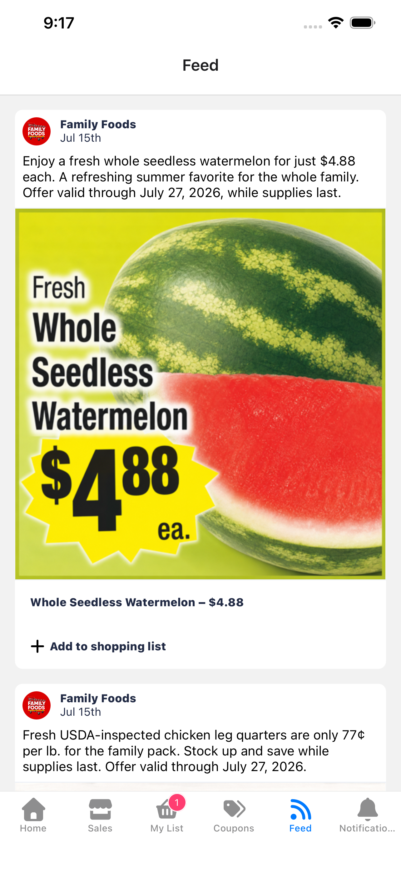 Family Foods Markets screenshot 6