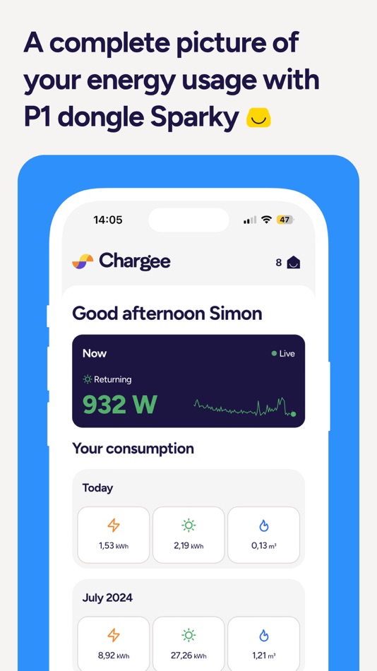 #8. Chargee Sparky (iOS) Podle: Chargee B.V.