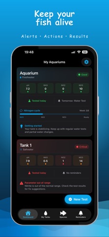 Aquarium Tracker - Fish Tank screenshot