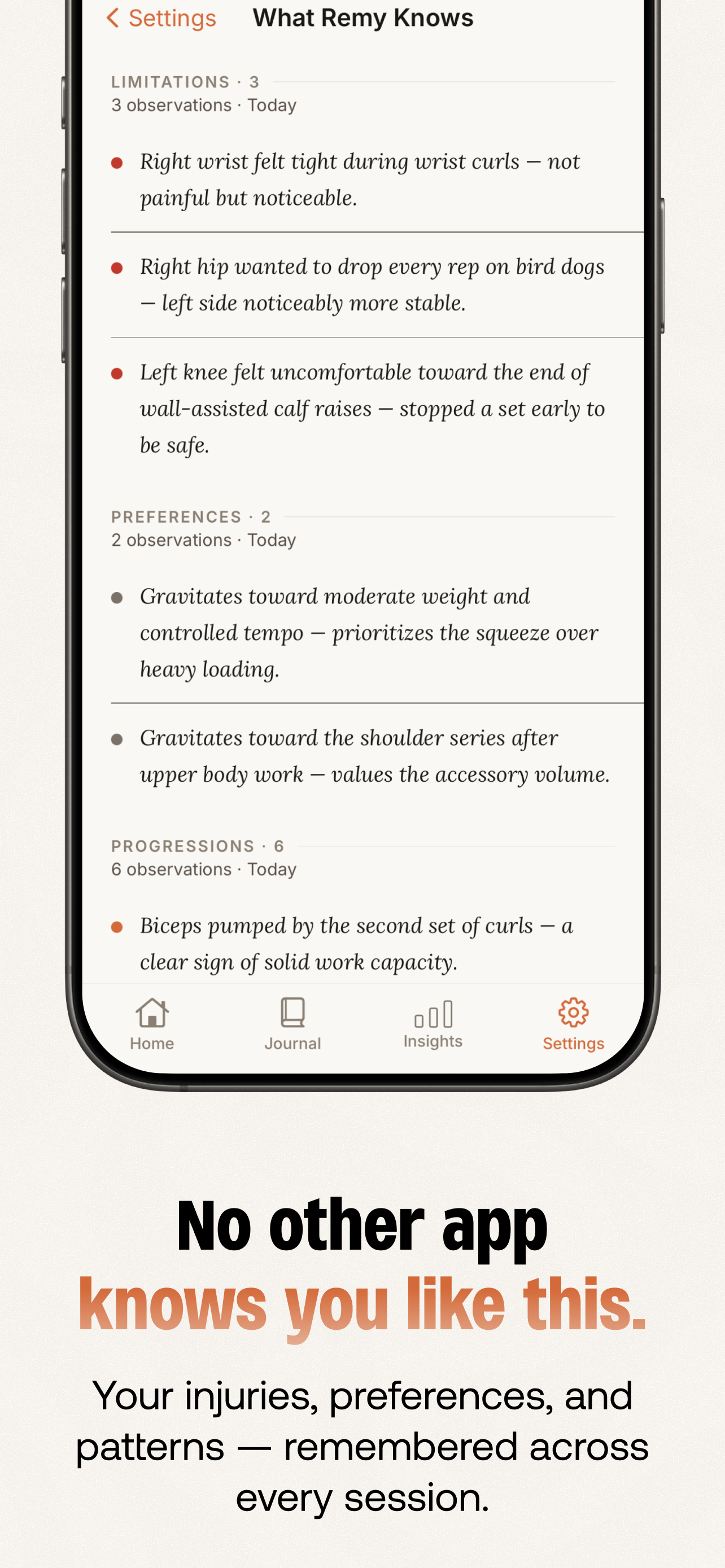 Remy: Home AI Workout Trainer screenshot 6