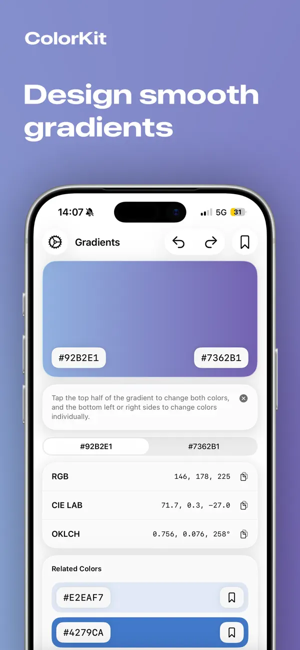Screenshot #2 pour ColorKit