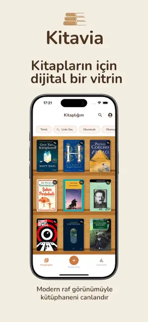 Kitavia: Kişisel Kütüphanen iPhone screenshot 1