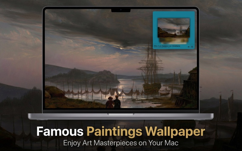 Famous Paintings Wallpaper screenshot