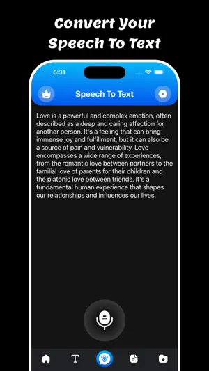 Speech To Text: Voice Notes screenshot 1