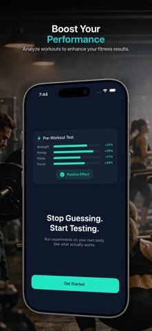 StackLab - Supplement Tracker iPhone screenshot