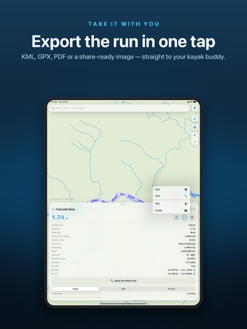 River Ruler: Length & Map iPad screenshot