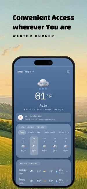 Weather Burger screenshot 3