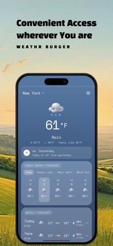 Weather Burger Screenshot 3 of 5