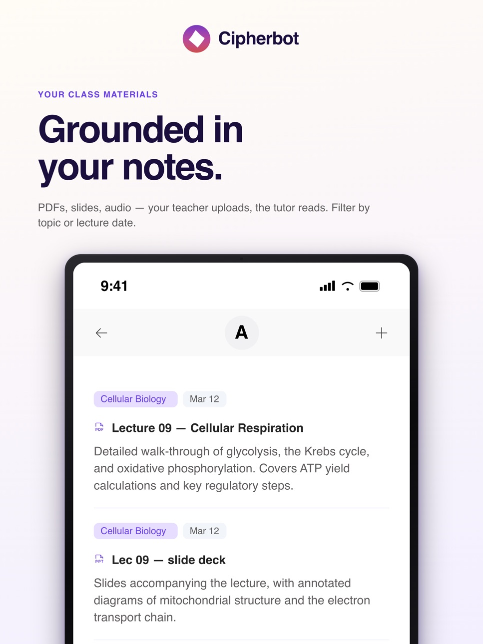 iPad screenshot