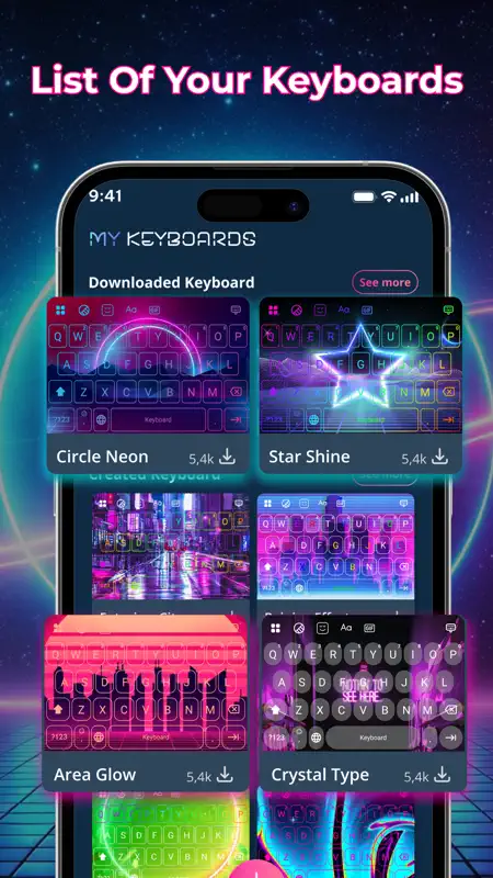 LED Keyboard - RGB Theme screenshot 5 of 7