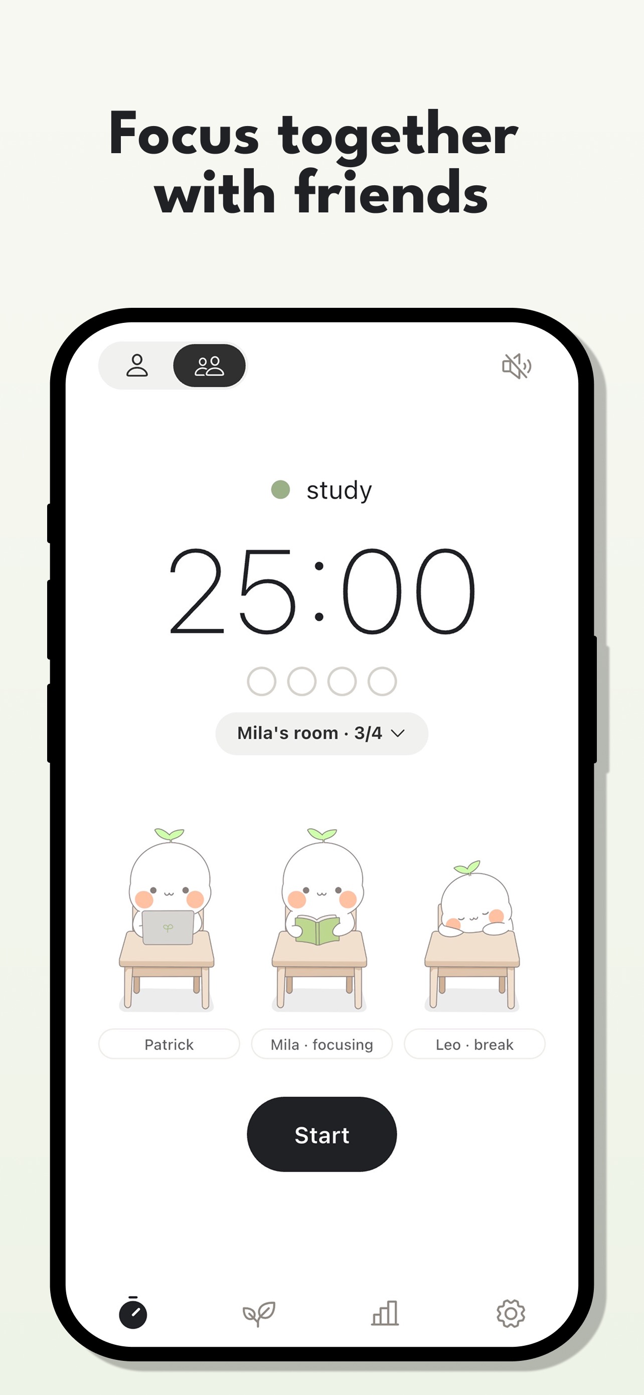 Screenshot 4 of Patsspace: Focus Timer
