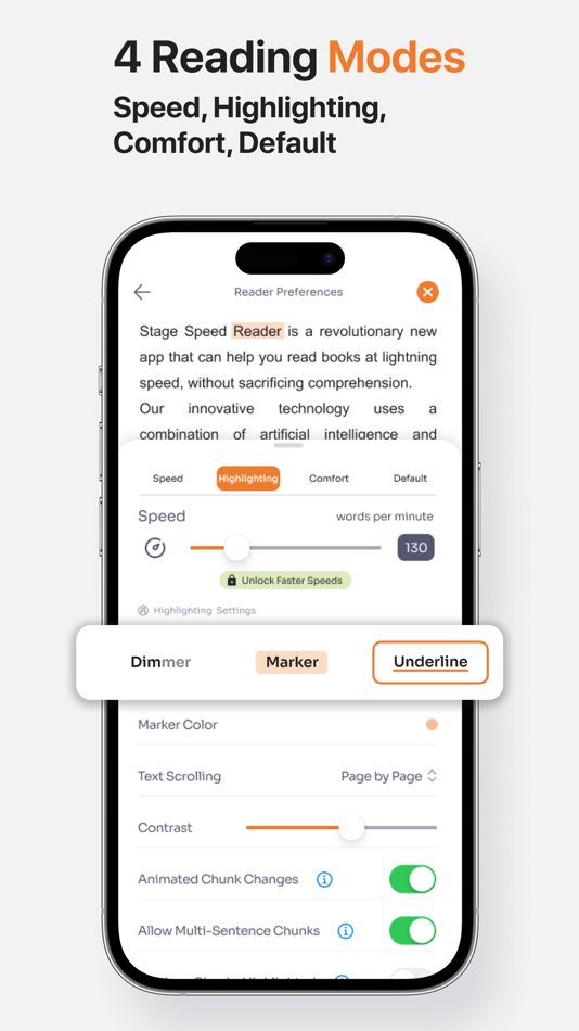 #3. Speed Reader - epub RSVP PDF (iOS) 由: Stage Coding