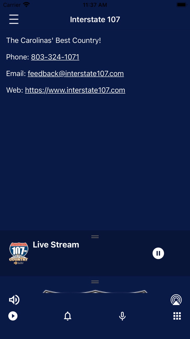 iPhone screenshot