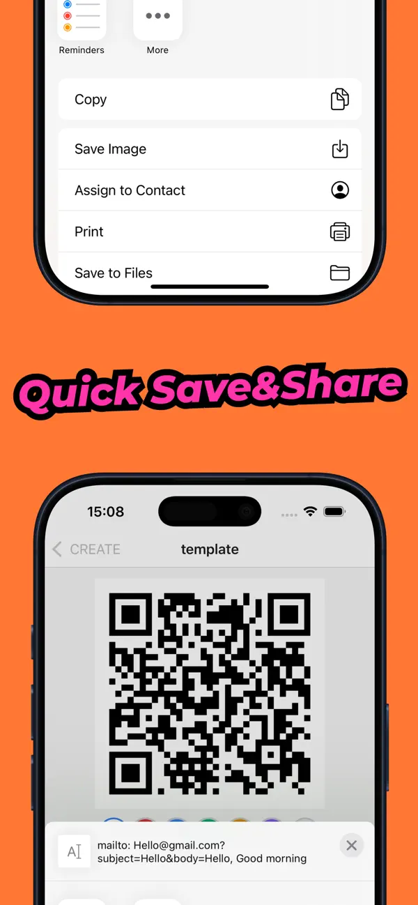 #4. QR Code Maker: Create QR Code (iOS) بواسطة: 迪飞 施