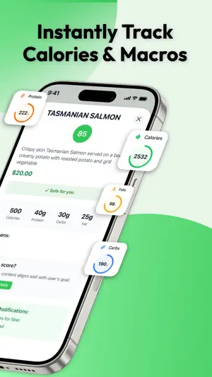 Menu AI: Calorie Macro Tracker screenshot 2