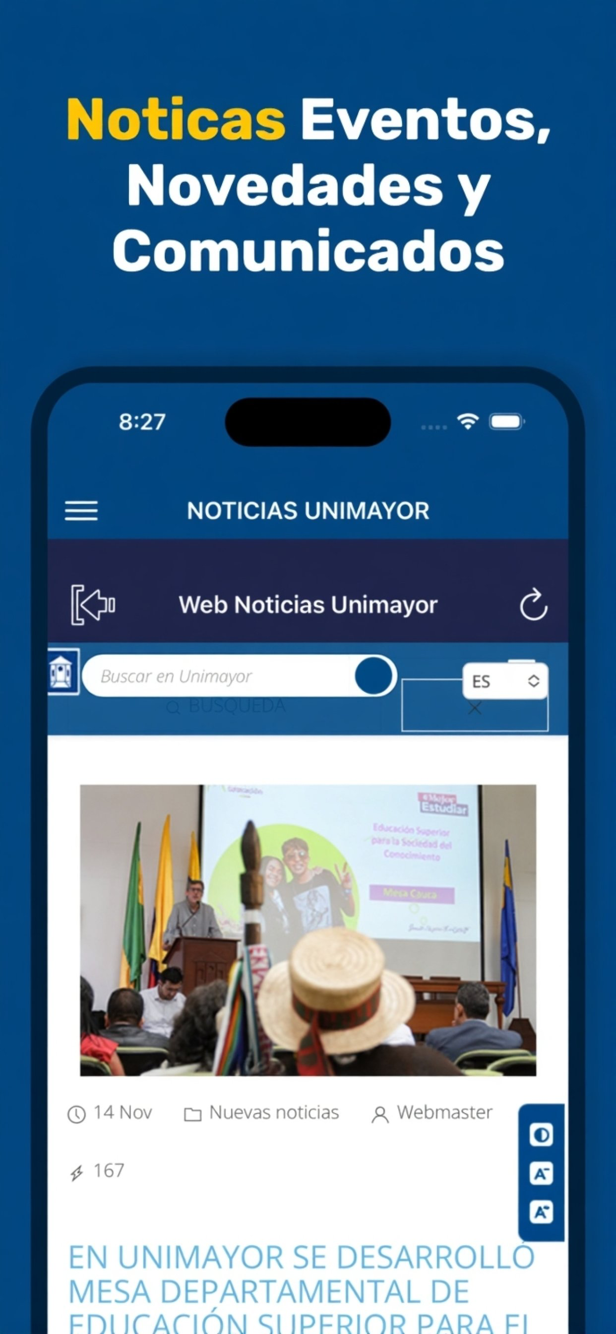 UNIMAYOR APP screenshot 3