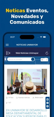 UNIMAYOR APP screenshot