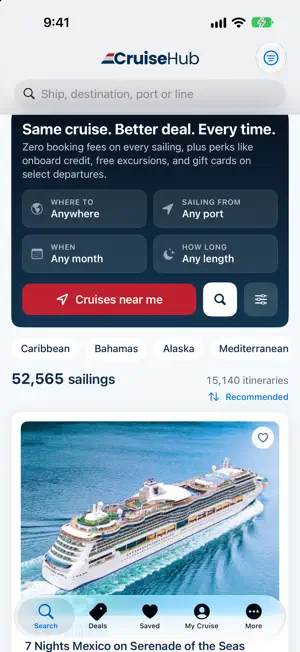 CruiseHub screenshot 1