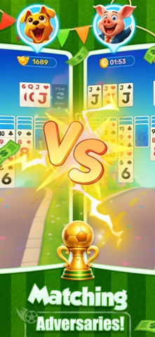 Solitaire Revelry:Win Cash iPhone screenshot