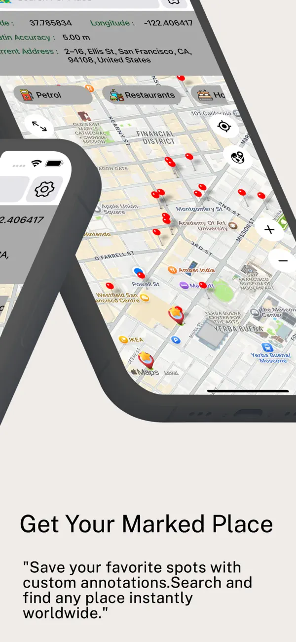 #2. Maps & GPS: Route Finder (iOS) Por: Bansari Sheladiya