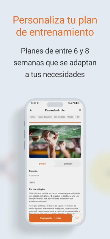 Cruxly: Entrena para escalar screenshot 3 of 6