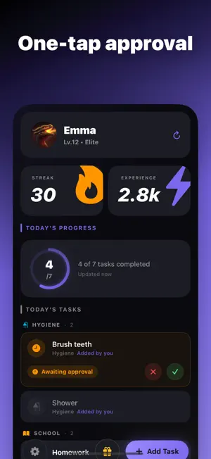 Rooteen Family: Habits Tracker screenshot 2