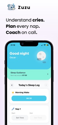 Zuzu - Baby Cry & Sleep Coach screenshot 1