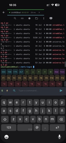 ShellPhone - SSH client Screenshot 6 of 10