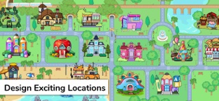 Tizi Home Design Girl Games iPhone screenshot