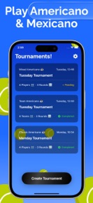 Padel Americano & Mexicano App screenshot