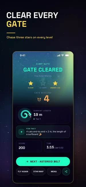 Snake: Cats Lost in Space screenshot 4
