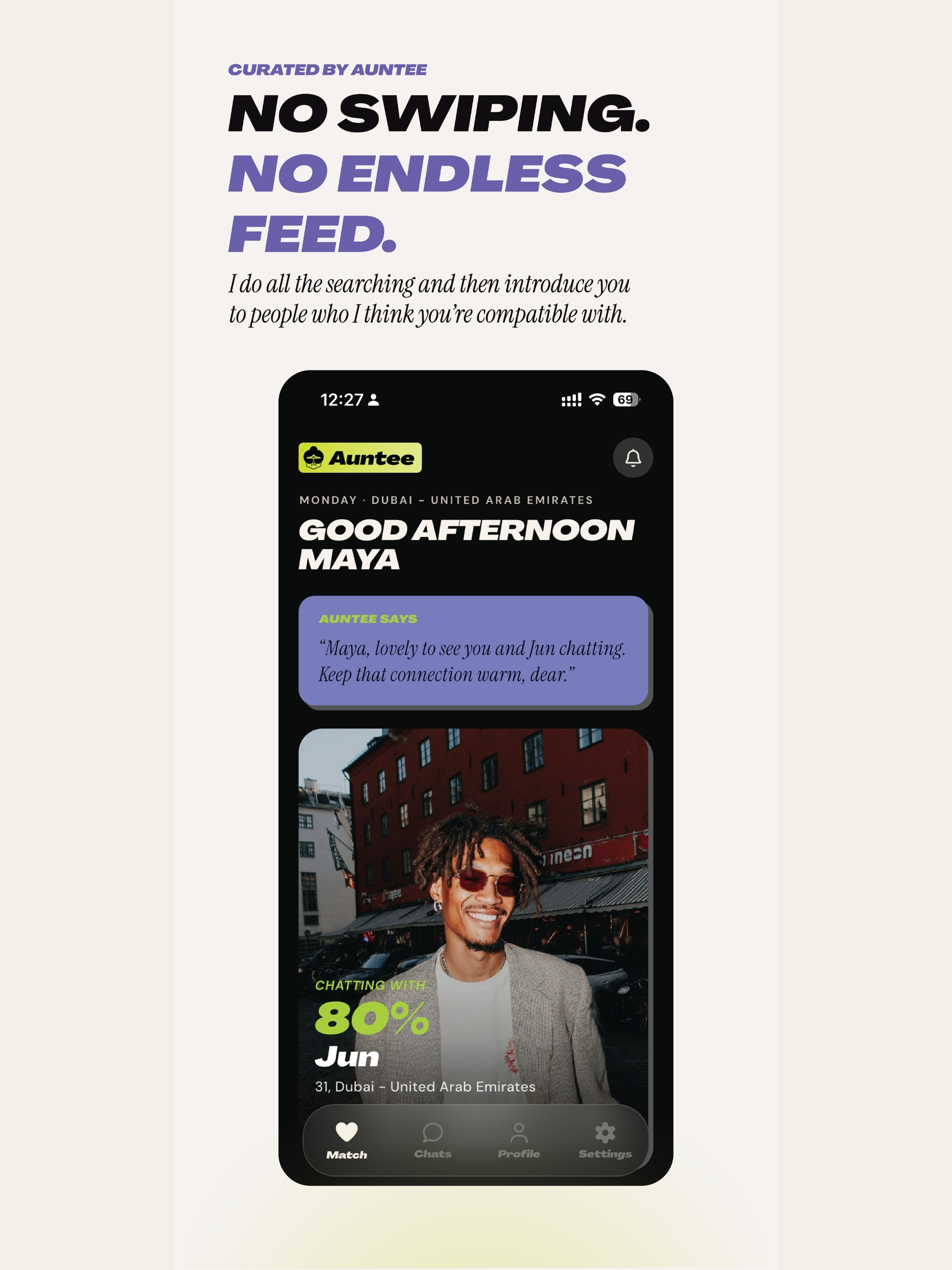 Auntee: Values-Based Dating screenshot 10