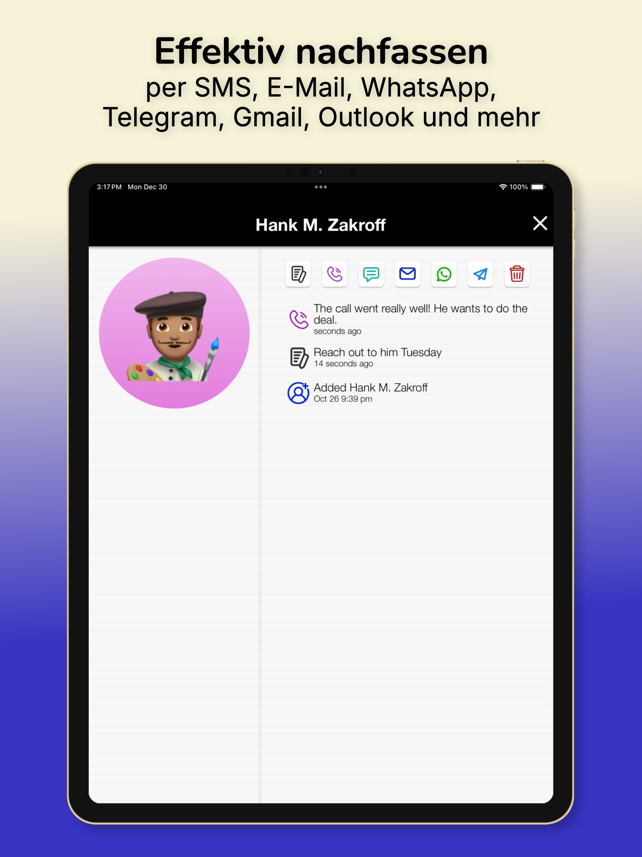Gruppen Screenshot