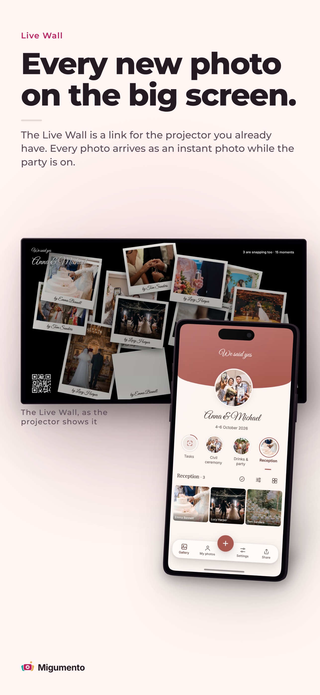 Screenshot 5 of Migumento · QR photo album