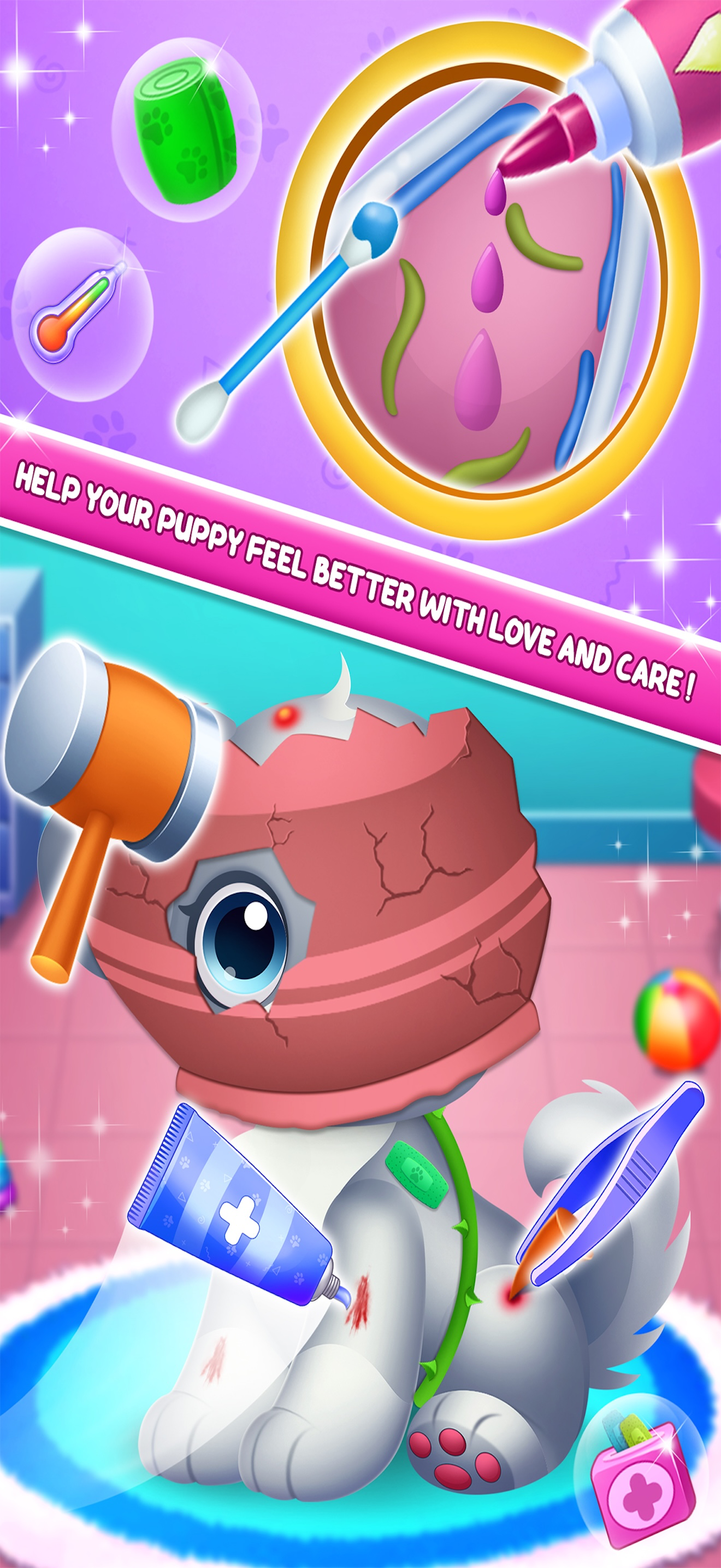 Cute Puppy Pet Care Game