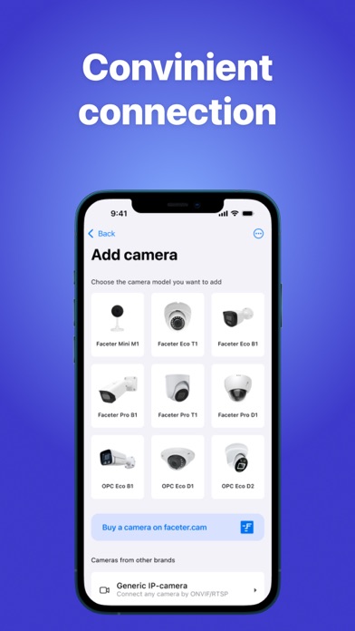 Faceter Video Surveillance Screenshot