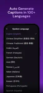 Zeemo: AI Captions & Subtitles screenshot #4 for iPhone