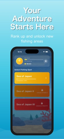 Catch the Whale: Fishing Game iPhone screenshot