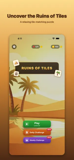 Ruins of Tiles: Triple Match screenshot 1