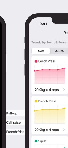 Workout Log App - torekiro Screenshot 8 of 9