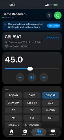 DM Home Theater Remote Screenshot 3 of 4