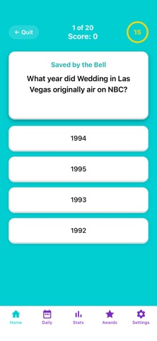 Sitcom Showdown iPhone screenshot