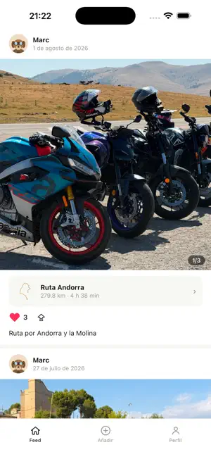 Trazza: Rutas en moto screenshot 3