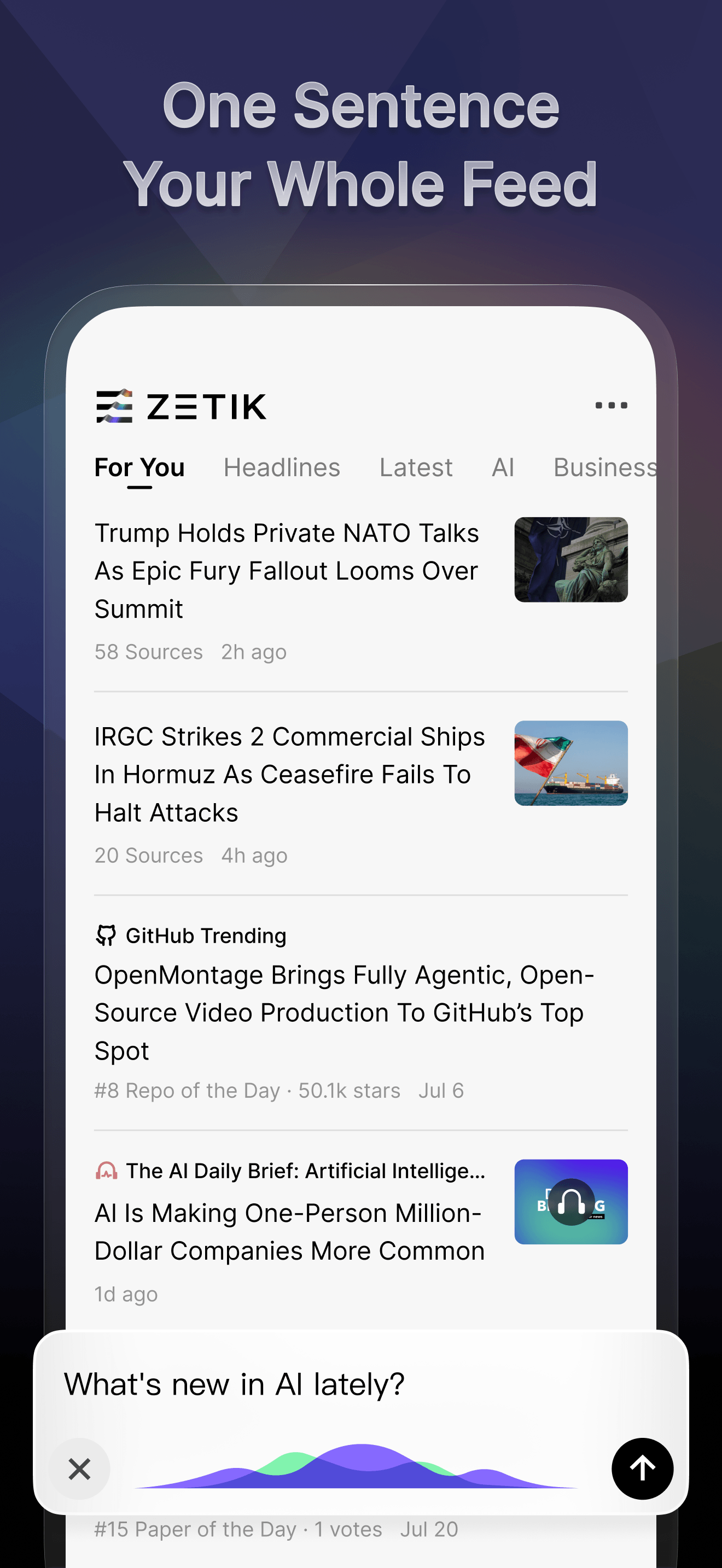Zetik: AI Intelligence Agent screenshot 3
