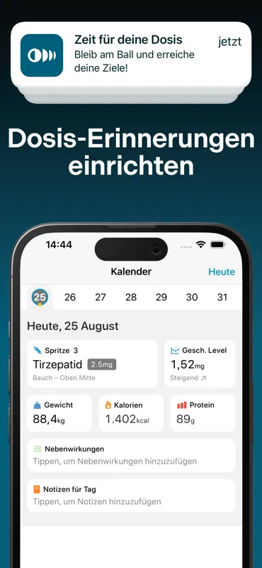Shotsy GLP-1 Tracker screenshot 4 of 7