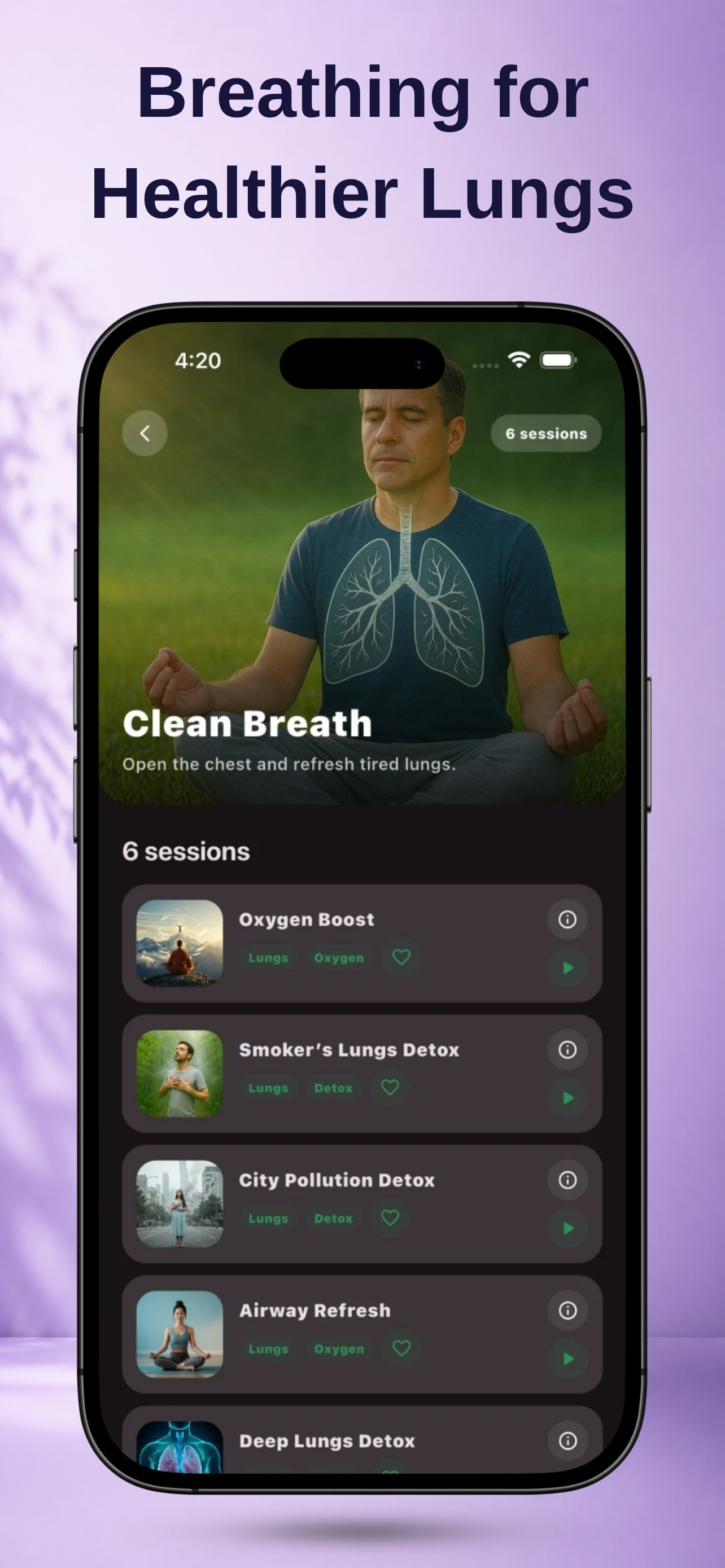 7 Minute Pranayama screenshot 3