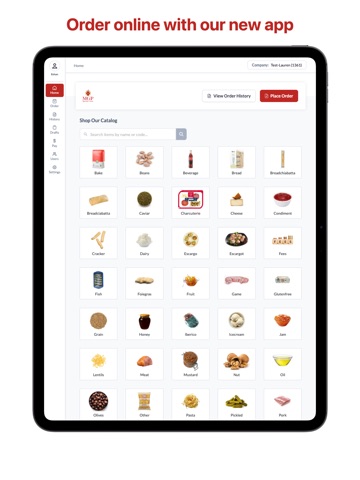 MGP Food iPad screenshot