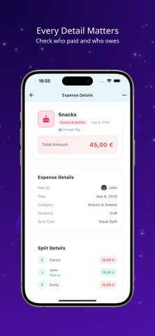 SplitUp – Split & Share Bills Screenshot 8 of 9