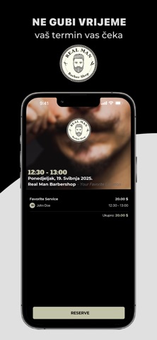 Real Man Barbershop screenshot